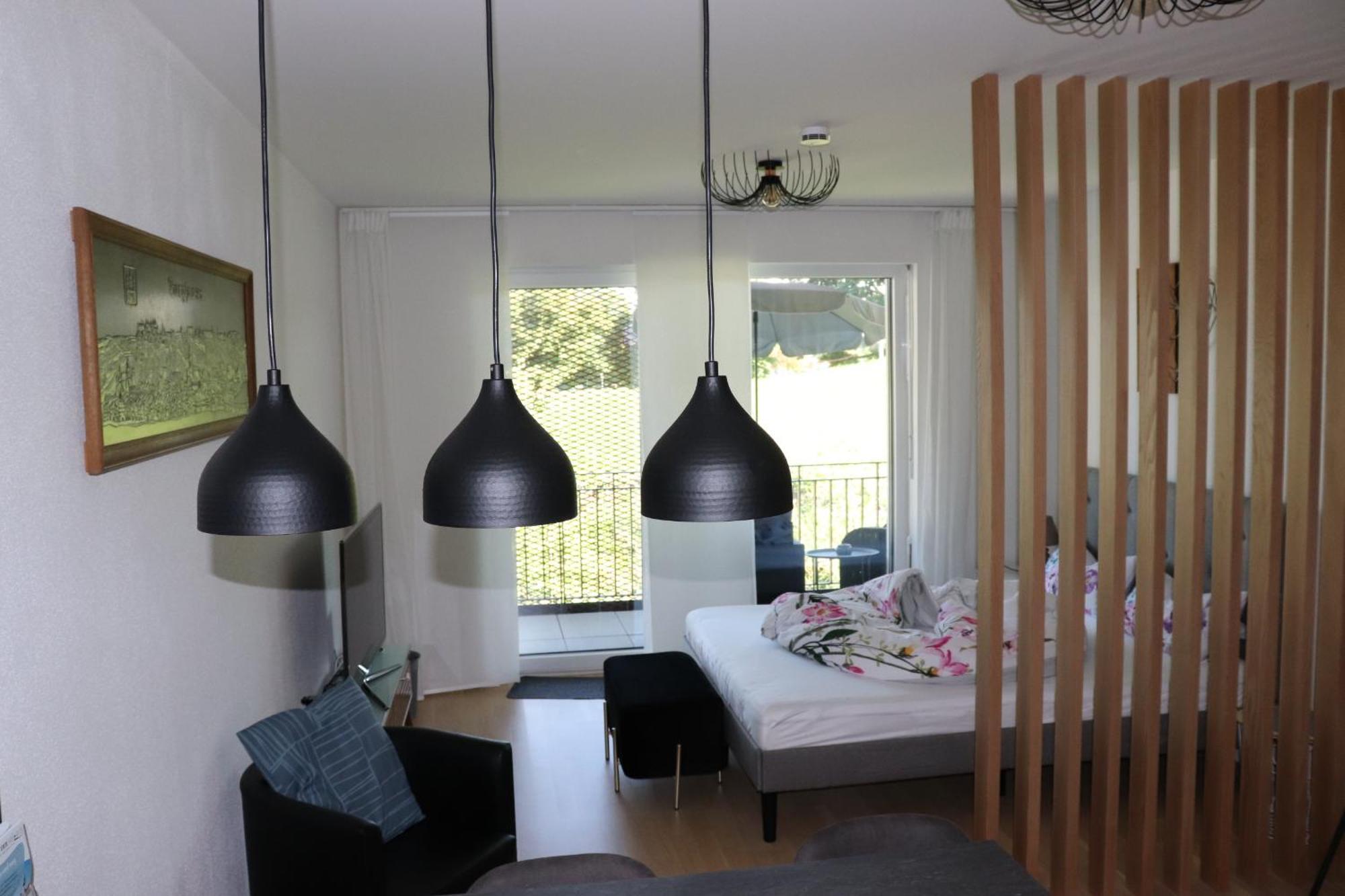 Luxus Apartment In Бургхаузен Екстериор снимка